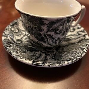 ❤️🔥NEW Ralph Lauren Home Faded Peony Teacup & Saucer